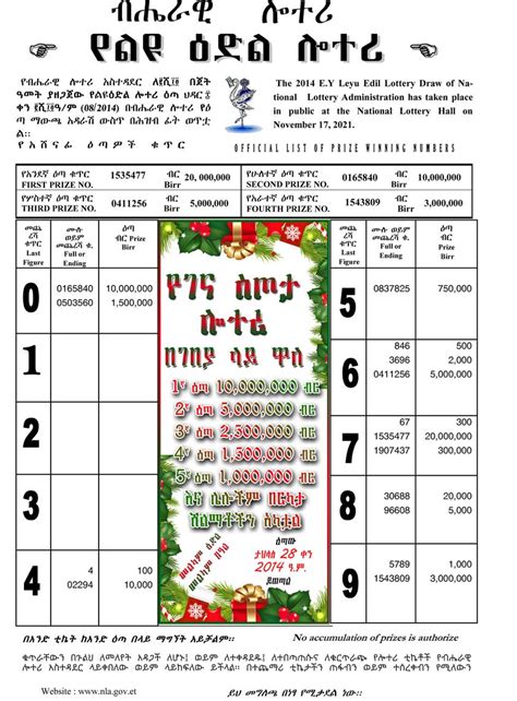 liyu lottery 2016 winning numbers|Liyu Edel Lottery for November 17, 2021 (ህዳር 08 ፤ 2014.